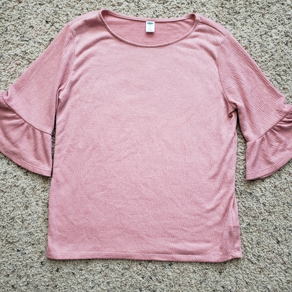 Old Navy blush pink blouse - Picture 1 of 4